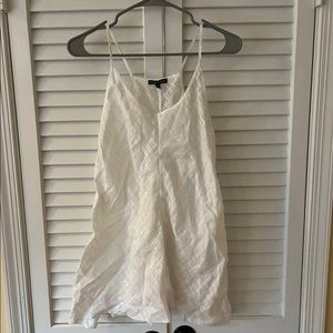 Eileen Fisher white linen tank size XS